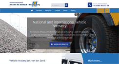 Desktop Screenshot of joh-vd-zand.nl